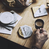 [Custom] Ceramic Marble Coaster