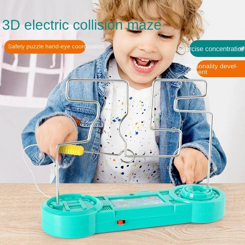 Electric Maze Toy Children Kids Concentration Focus Science Educational Toys