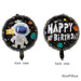 Space Theme Astronaut Foil Balloon Party Decorations