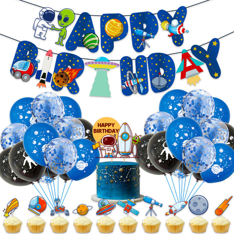 New Space Theme Decoration Pack