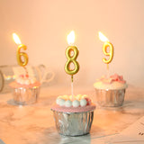 Minimalist Number candle
