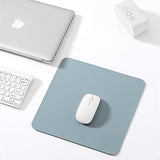 Customised Personalised Mouse Pad waterproof PU leather Mouse Pad