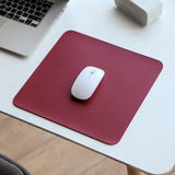 Customised Personalised Mouse Pad waterproof PU leather Mouse Pad