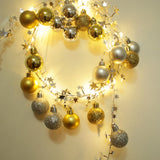 Christmas Ornament Star Light - Gold