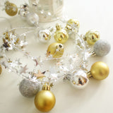 Christmas Ornament Star Light - Gold