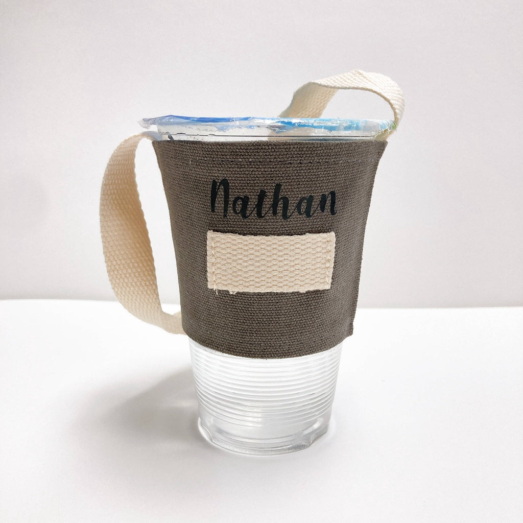 Canvas Cup Holder Straw Holders