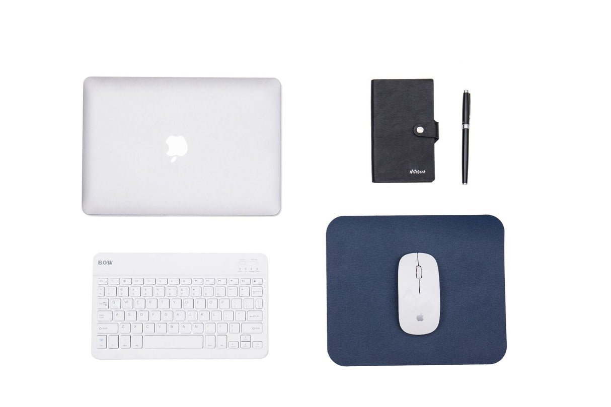 Customised Personalised Mouse Pad waterproof PU leather Mouse Pad