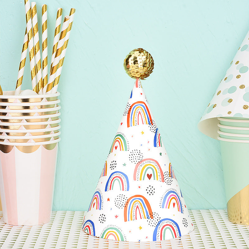 Printed Birthday Party Hat