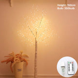 150cm Fairy Light Birch Tree