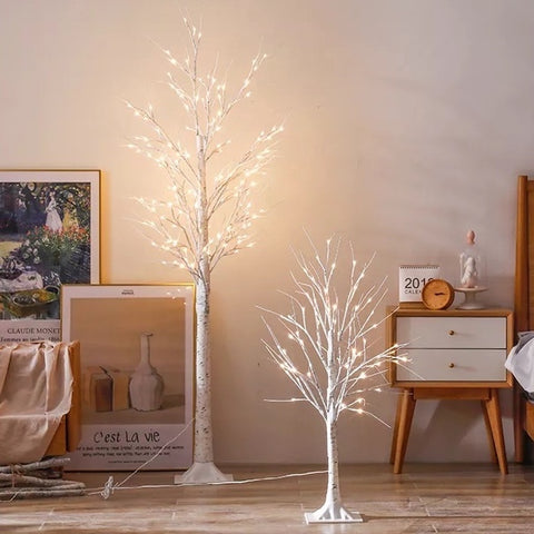 150cm Fairy Light Birch Tree