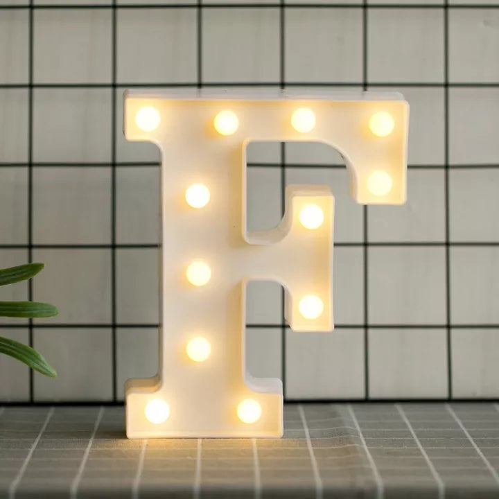 Marquee LED alphabet letters light