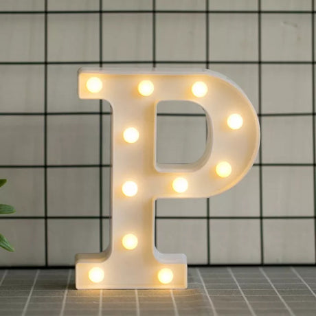 Marquee LED alphabet letters light