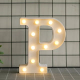 Marquee LED alphabet letters light