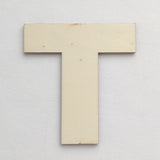 Simple Wooden Alphabet Letter