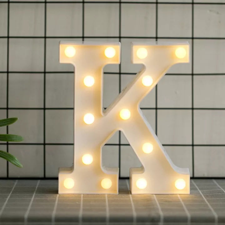 Marquee LED alphabet letters light