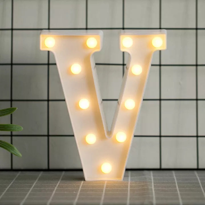 Marquee LED alphabet letters light