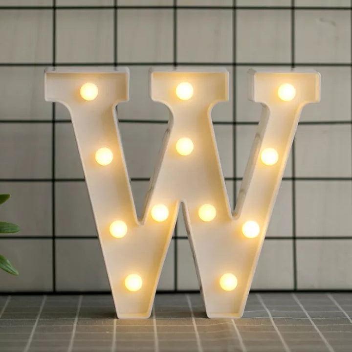 Marquee LED alphabet letters light