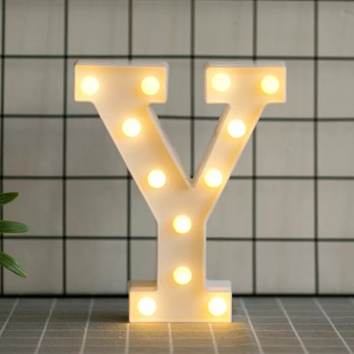 Marquee LED alphabet letters light