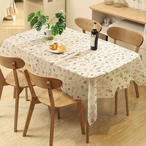 1st Grade PVC Table Cloth - Small Flower